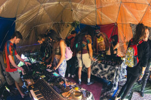 Boredom Fighters Instrument Garden Installation