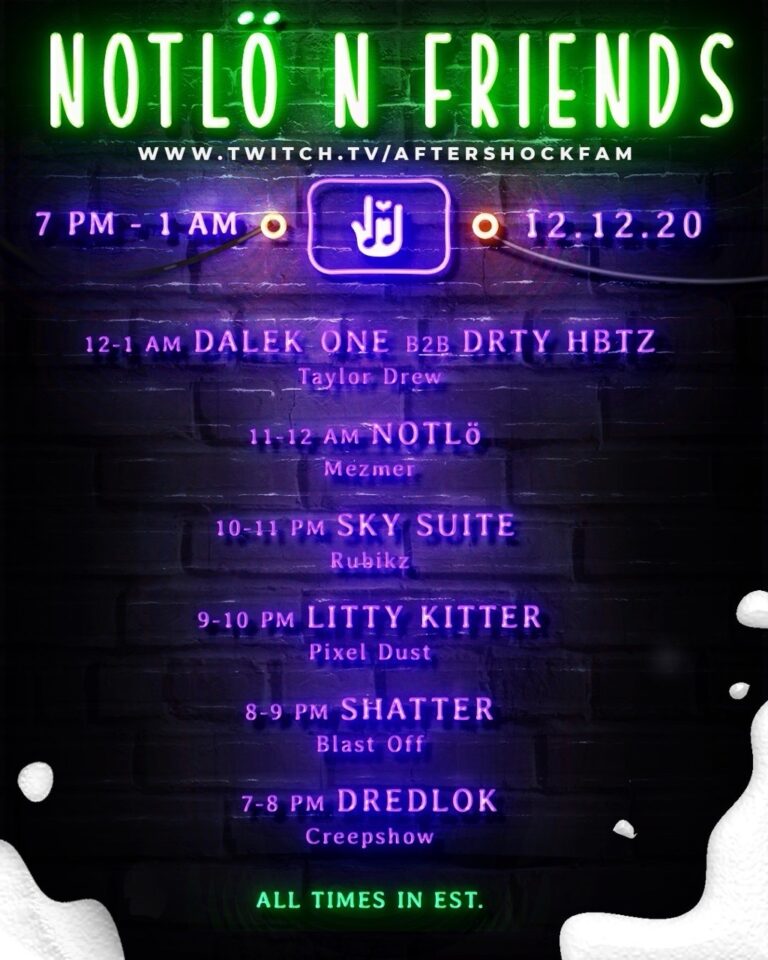 NotL&ouml; Links With AfterShock Once Again For Charity Livestream Event (Exclusive HIHF Interview)